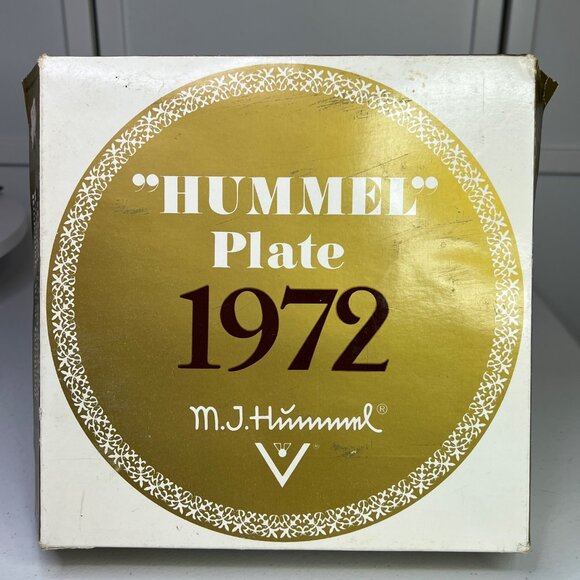 Hummel 1972 Annual 7.5" Plate "Hear Ye Hear Ye" M.J. Hummel Germany - Picture 2 of 7